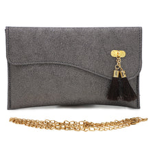 Load image into Gallery viewer, Envelope Double Jhumka Fitting Ladies Clutch - myStore20202019