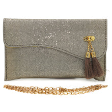 Load image into Gallery viewer, Envelope Double Jhumka Fitting Ladies Clutch - myStore20202019