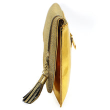 Load image into Gallery viewer, Envelope Zip Jhumka Fitting Ladies Clutch - myStore20202019