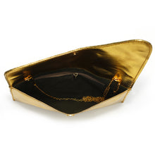 Load image into Gallery viewer, Envelope Zip Jhumka Fitting Ladies Clutch - myStore20202019