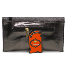 Load image into Gallery viewer, Envelope Zip Jhumka Fitting Ladies Clutch - myStore20202019