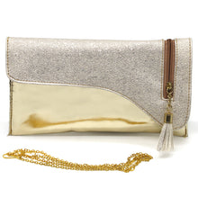 Load image into Gallery viewer, Envelope Zip Jhumka Fitting Ladies Clutch - myStore20202019