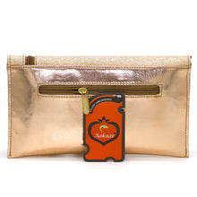 Load image into Gallery viewer, Envelope Zip Jhumka Fitting Ladies Clutch - myStore20202019
