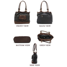 Load image into Gallery viewer, Front Pocket Single Zip Mat Finish Ladies HandBag - myStore20202019