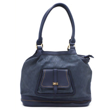 Load image into Gallery viewer, Front Pocket Single Zip Mat Finish Ladies HandBag - myStore20202019