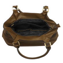 Load image into Gallery viewer, Front Pocket Single Zip Mat Finish Ladies HandBag - myStore20202019