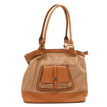 Load image into Gallery viewer, Front Pocket Single Zip Mat Finish Ladies HandBag - myStore20202019