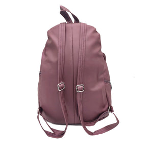 Girl's BackPack With Flap Buckle Front Pocket Stone Fitting Design - myStore20202019