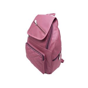 Girl's BackPack With Flap Cross Zip Front Pocket Design - myStore20202019