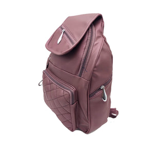 Girl's BackPack With Flap Cross Zip Front Pocket Design - myStore20202019