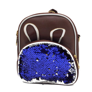 Girl's BackPack With Rabbit Ear Sequins Design - myStore20202019