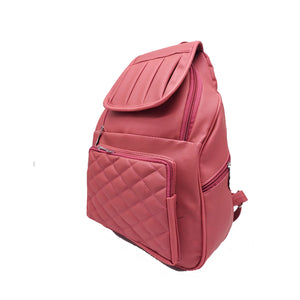 Girl's Backpack With Flap Pocket Two Zip Design - myStore20202019