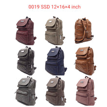 Load image into Gallery viewer, Girls Back Pack With Front Flap Two Pocket Two Zip - myStore20202019
