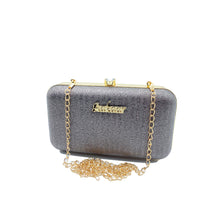 Load image into Gallery viewer, Metal Frame Shimmer Aakaar Fitting Clutch - myStore20202019
