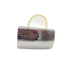 Load image into Gallery viewer, Moti Handle Box Shape Flower Clutch - myStore20202019