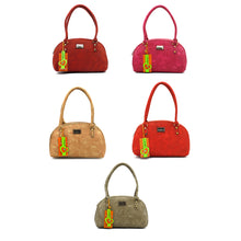 Load image into Gallery viewer, Round Dotted Mat Double Zip Ladies HandBag - myStore20202019