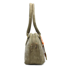 Load image into Gallery viewer, Round Dotted Mat Double Zip Ladies HandBag - myStore20202019