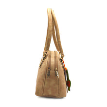 Load image into Gallery viewer, Round Dotted Mat Double Zip Ladies HandBag - myStore20202019