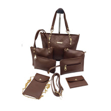 Load image into Gallery viewer, Women's Handbag With Seven Piece Purse Sling Mini Bag Wallet 2 Pouch Ladies Bag Combo - myStore20202019