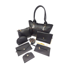 Load image into Gallery viewer, Women's Handbag With Seven Piece Purse Sling Wallet 3 Pouch Ladies Bag Combo - myStore20202019