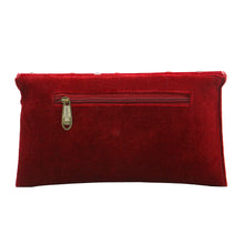 Load image into Gallery viewer, Stone Moti Work Velvet Women Clutch - myStore20202019