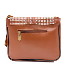 Load image into Gallery viewer, Stone White Print Double Zip Women Sling Bag - myStore20202019