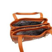 Load image into Gallery viewer, Triple Zip Stitched Hand Bag - myStore20202019