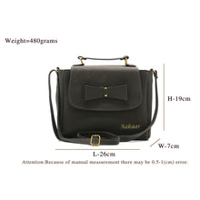 Load image into Gallery viewer, Two In One Bow Flap Women Sling Bag - myStore20202019