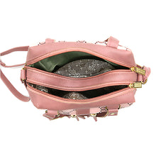 Load image into Gallery viewer, Two In One Circle Printed Double Zip Front Tag Women Sling Bag - myStore20202019
