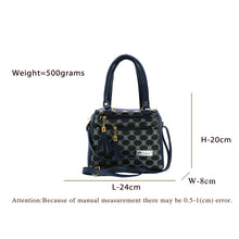 Load image into Gallery viewer, Two In One Circle Printed Double Zip Front Women Sling Bag - myStore20202019