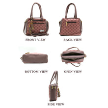 Load image into Gallery viewer, Two In One Circle Printed Double Zip Front Women Sling Bag - myStore20202019