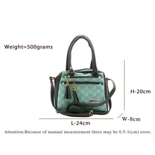 Load image into Gallery viewer, Two In One Circle Printed Double Zip Front Women Sling Bag - myStore20202019