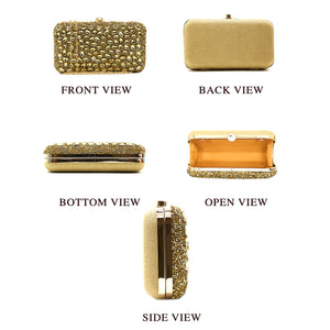 Two In One Color Pebels Women Clutch - myStore20202019