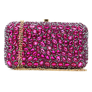 Two In One Color Pebels Women Clutch - myStore20202019