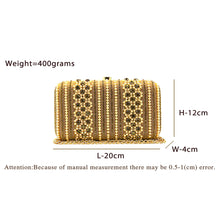 Load image into Gallery viewer, Two In One Double Big Stone Women Clutch - myStore20202019