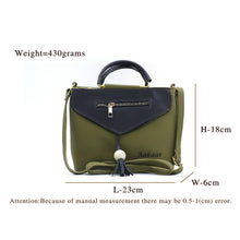 Load image into Gallery viewer, Two In One Double Handle Zip Pattern Women Sling - myStore20202019