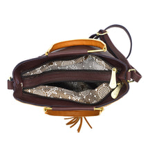 Load image into Gallery viewer, Two In One Double Handle Zip Pattern Women Sling - myStore20202019