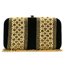 Load image into Gallery viewer, Two In One Double Stone Patti Women Clutch - myStore20202019