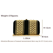 Load image into Gallery viewer, Two In One Double Stone Patti Women Clutch - myStore20202019