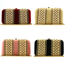 Load image into Gallery viewer, Two In One Double Stone Patti Women Clutch - myStore20202019