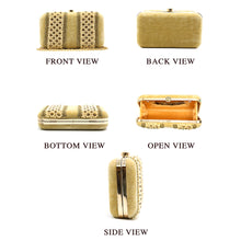 Load image into Gallery viewer, Two In One Double Stone Patti Women Clutch - myStore20202019