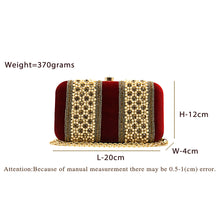 Load image into Gallery viewer, Two In One Double Stone Patti Women Clutch - myStore20202019