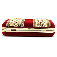 Load image into Gallery viewer, Two In One Double Stone Patti Women Clutch - myStore20202019