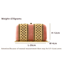 Load image into Gallery viewer, Two In One Double Stone Patti Women Clutch - myStore20202019