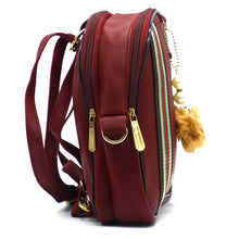 Load image into Gallery viewer, Two In One Double Stripe Double Zip Girls BackPack - myStore20202019