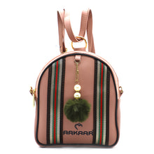 Load image into Gallery viewer, Two In One Double Stripe Double Zip Girls BackPack - myStore20202019