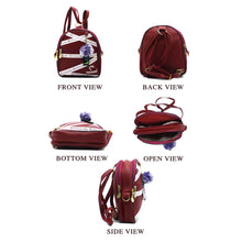 Load image into Gallery viewer, Two In One Double Zip Printed Girls BackPack - myStore20202019
