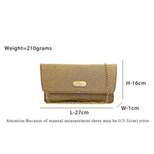 Load image into Gallery viewer, Two In One Flap Shimmer Women Clutch - myStore20202019