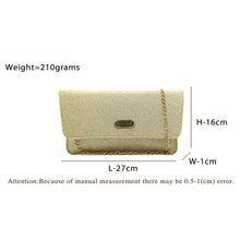 Load image into Gallery viewer, Two In One Flap Shimmer Women Clutch - myStore20202019