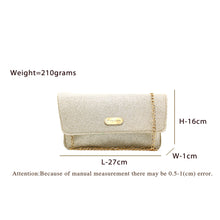 Load image into Gallery viewer, Two In One Flap Shimmer Women Clutch - myStore20202019